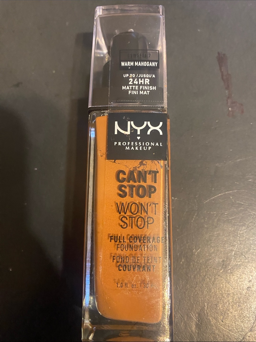 NYX Can't Stop Won't Stop Full Coverage Foundation - Warm Mahogany